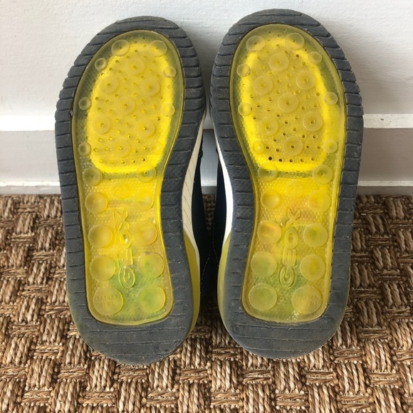 Geox - Navy Inek Light-up Trainers - Picture 6 of 6